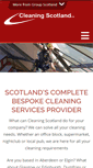 Mobile Screenshot of cleaningscotland.com